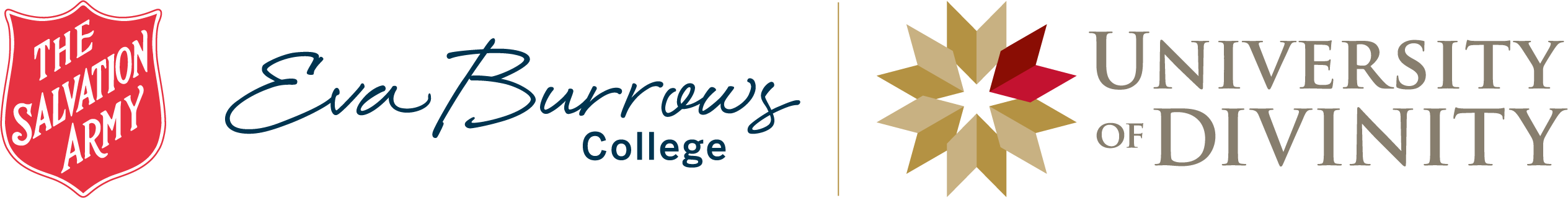 Eva Burrows College and University of Divinity logo